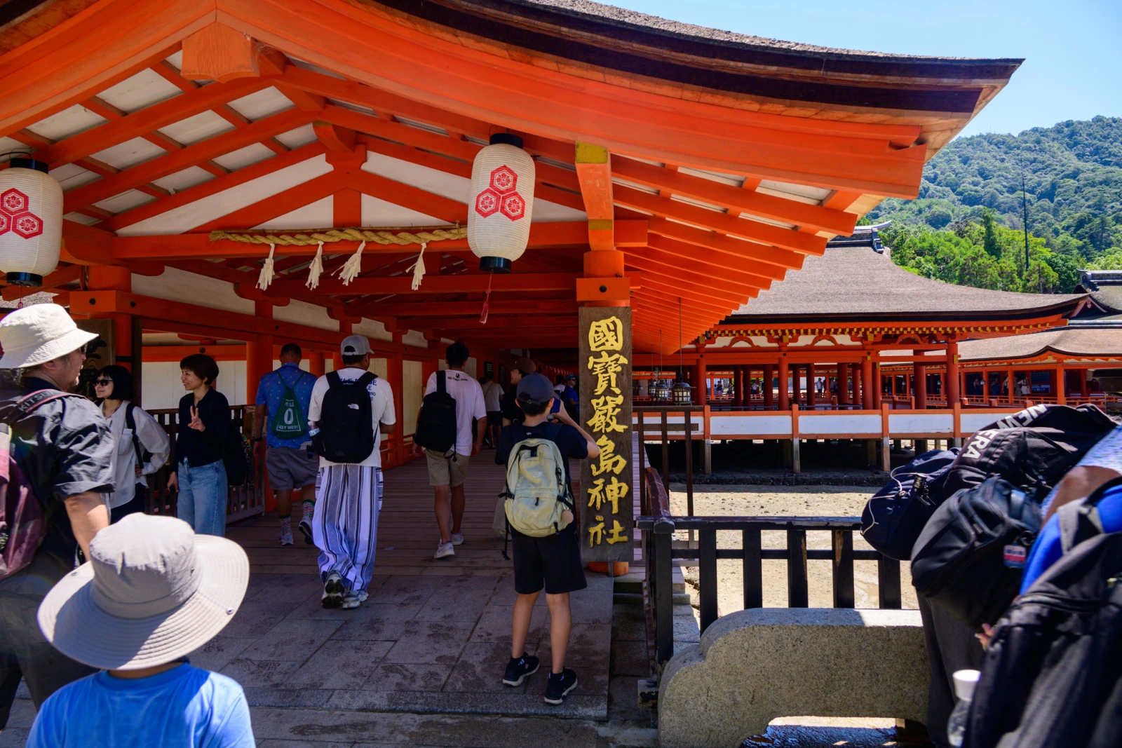 嚴島神社社殿，世界文化遺產暨國寶等級的建築